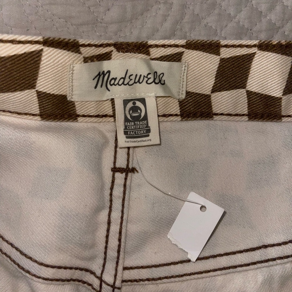 NWT Patterned Madewell Jeans